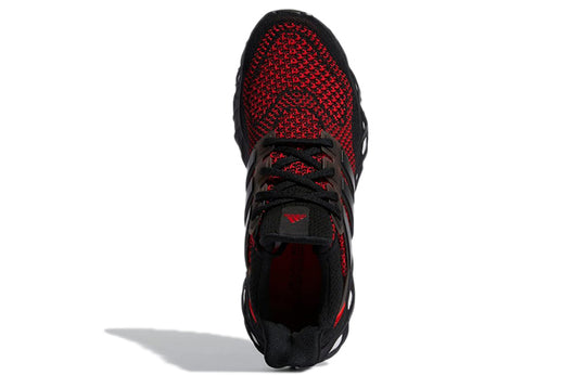 adidas UltraBoost Web DNA 'Black Vivid Red' GY8091