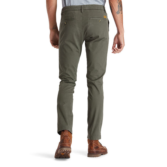 Timberland Sargent Lake Stretch Chino Trousers 'Olive Green' A2BYYA58