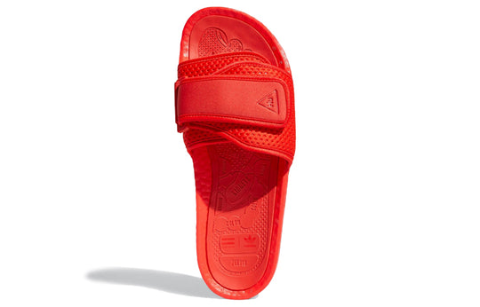 adidas Pharrell x Boost Slides 'Active Red' FY6140