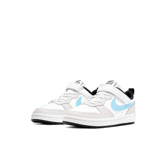 (PS) Nike Court Borough Low 2 KSA 'Gray White Blue' DC0477-100