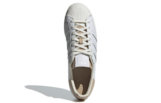 adidas Superstar 'Size Tag - Cloud White Brown' FY5477