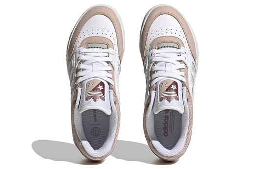 (WMNS) adidas originals Drop Step 'White Grey Brown' IE1835