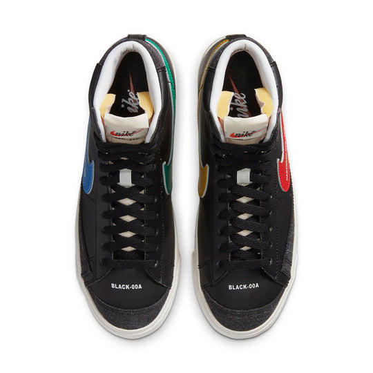 (WMNS) Nike Blazer Mid 77 'Color Code - Black' DA2142-046