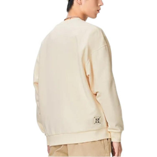 Li-Ning Lifestyle Plain Pullover 'Cream White' AWDSB51-1