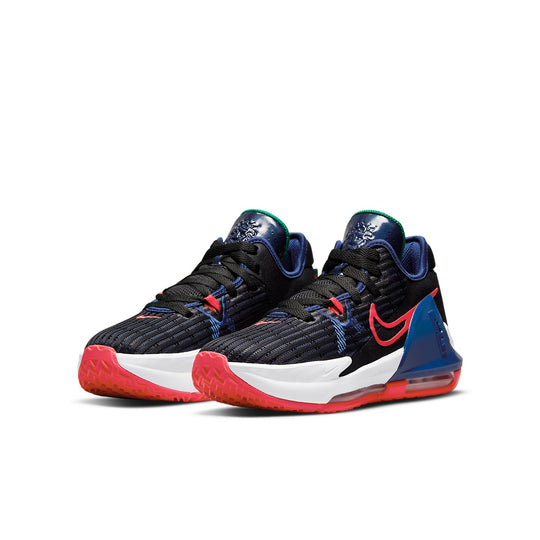 (GS) Nike LeBron Witness 6 'Black Royal Siren Red' DD0423-005