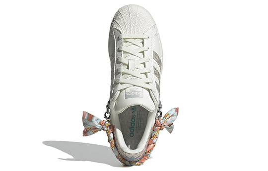 (WMNS) adidas originals Superstar 'White Tea Beige' H03726