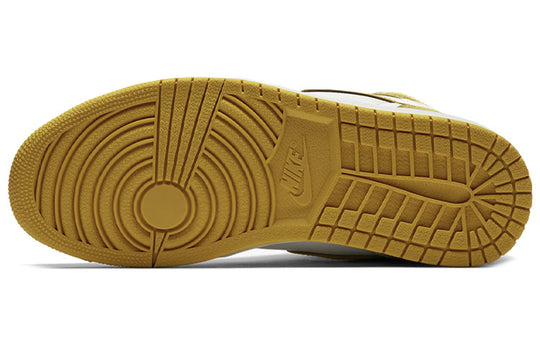 Air Jordan 1 Retro High OG 'Yellow Ochre' 555088-109 Retro Basketball Shoes  -  KICKS CREW