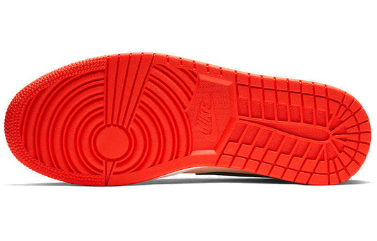 Air Jordan 1 Retro Mid SE 'Team Orange' 852542-800 Retro Basketball Shoes  -  KICKS CREW
