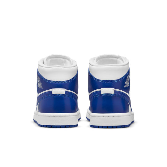 (WMNS) Air Jordan 1 Mid 'Kentucky Blue' BQ6472-104 Retro Basketball Shoes  -  KICKS CREW
