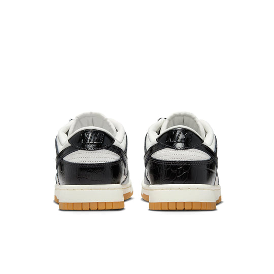 (WMNS) Nike Dunk Low LX 'Black Croc' FJ2260-003
