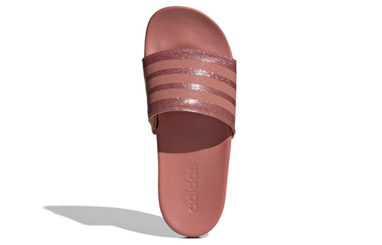 (WMNS) adidas Adilette Comfort Slides 'Bandage Shimmer - Raw Pink' EE6816