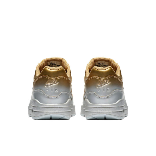 (WMNS) Nike Air Max 1 LX 'Metallic Gold Platinum' 917691-700