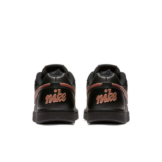 (WMNS) Nike Ebernon Low 'Black Bronze' BV1156-001