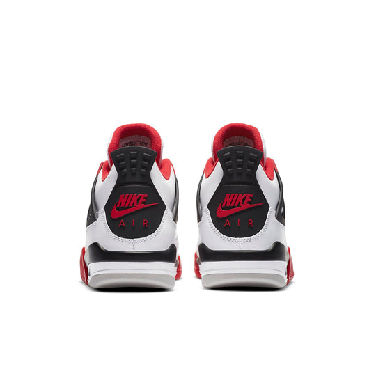(GS) Air Jordan 4 Retro OG 'Fire Red' 2020 408452-160 Big Kids Basketball Shoes  -  KICKS CREW