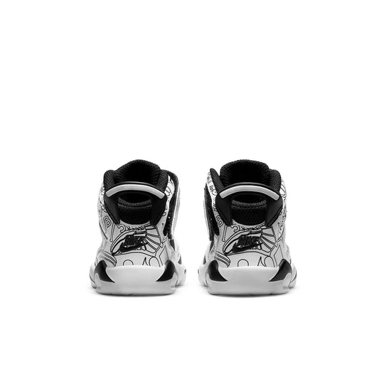 (TD) Air Jordan 6 Retro Little Flex SE 'DIY' DC4104-001 Infant/Toddler Shoes  -  KICKS CREW