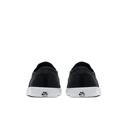 Nike SB Skateboard Portmore 2 SLR SLIP 'Black White' AH3364-001