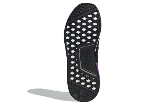 adidas NMD_R1 Primeknit 'OG Knit - Black Purple' G54635