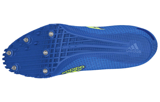 adidas Adizero Finesse Spikes 'Football Blue Solar Yellow' H68746