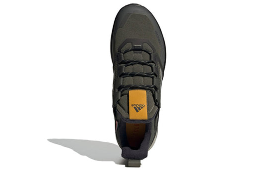 adidas Terrex Trailmaker COLD.RDY Hiking Shoes - Green 'Black Gray Yellow' FV6868