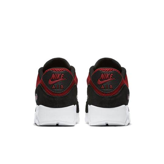 Nike Air Max 90 Essential 'Black Toygh Red Wolf Grey' 537384-076
