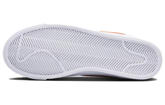 (GS) Nike Blazer Mid '77 'White Safety Orange' DA4086-111