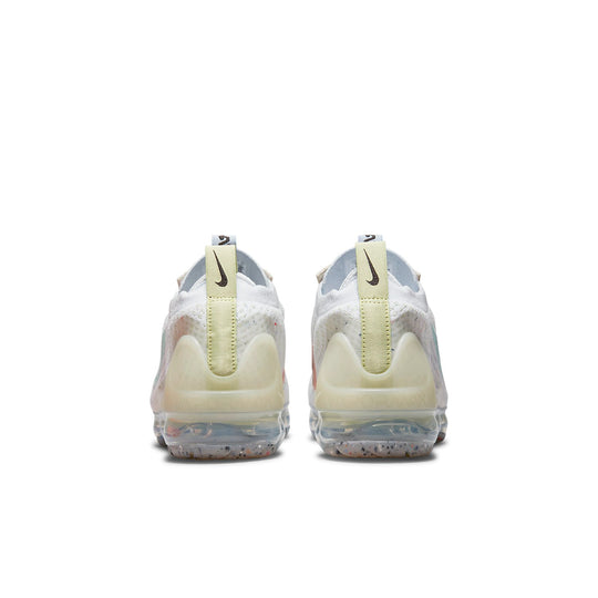 (GS) Nike Air VaporMax 2021 Flyknit 'Mismatched Swoosh - White' DQ7758-100
