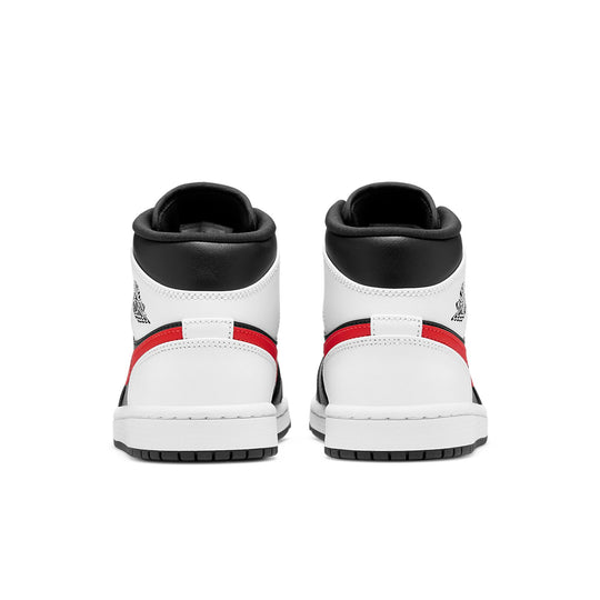 Air Jordan 1 Mid 'Chile Red' 554724-075 Retro Basketball Shoes  -  KICKS CREW