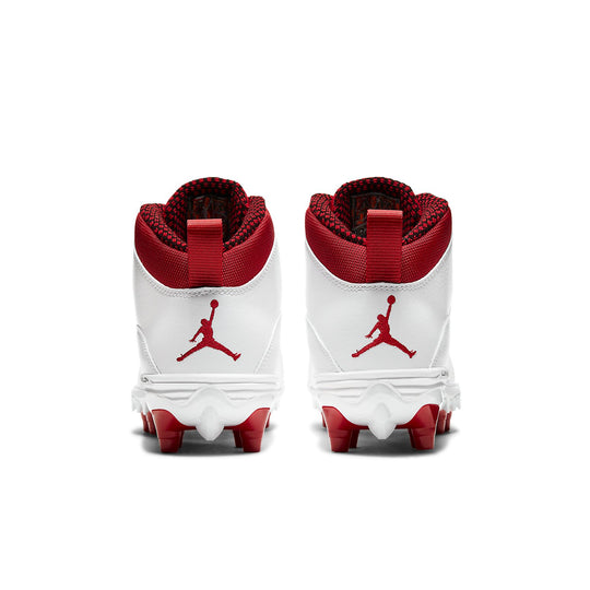 Air Jordan 10 TD Mid 'White Gym Red' CQ2073-106