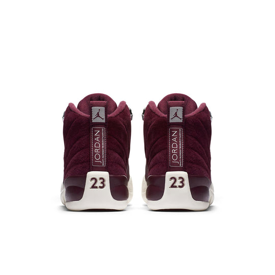 (GS) Air Jordan 12 Retro 'Bordeaux' 153265-617 Big Kids Basketball Shoes  -  KICKS CREW