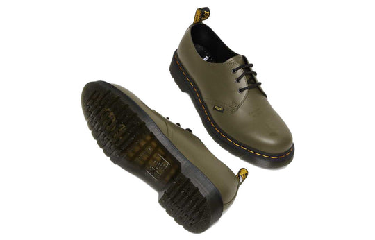 Dr.Martens 1461 AAPE Smooth Leather Oxford Shoes 'Olive Green' 27984355