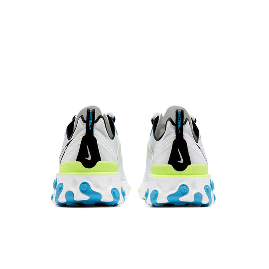 Nike React Element 55 'White Blue Fury Volt' CZ8652-104