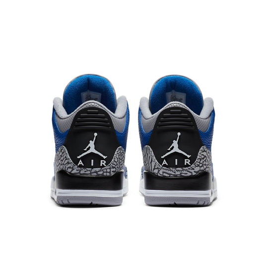 Air Jordan 3 Retro 'Varsity Royal' CT8532-400 Retro Basketball Shoes  -  KICKS CREW