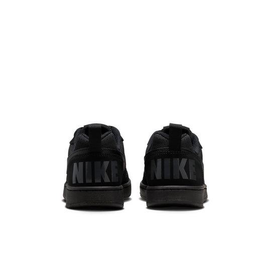 (GS) Nike Court Borough Low Shoes Black 839985-001