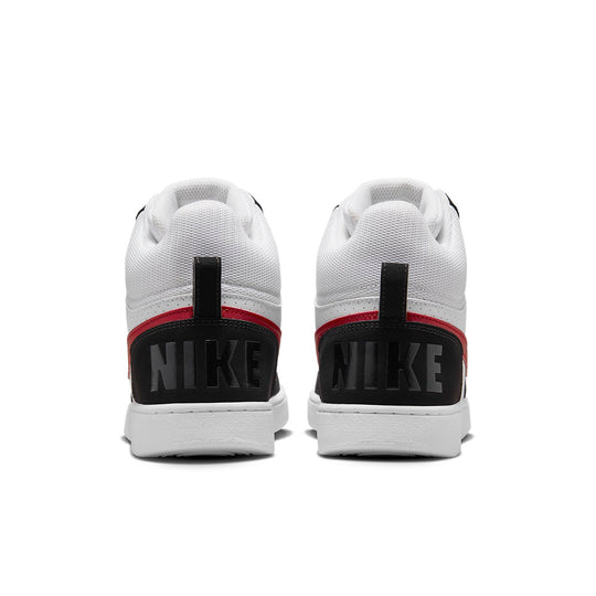 Nike Court Borough Mid 'White Red Black' 838938-104