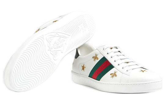 Gucci Ace Embroidered 'Bees and Stars' 386750-A38F0-9073