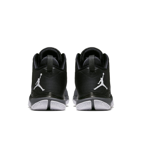 (GS) Air Jordan Super.Fly 'Black White' 684936-003