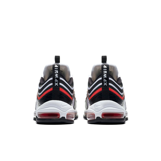 (WMNS) Nike Air Max 97 Ultra 17 'Black White Habanero Red' AH6806-005