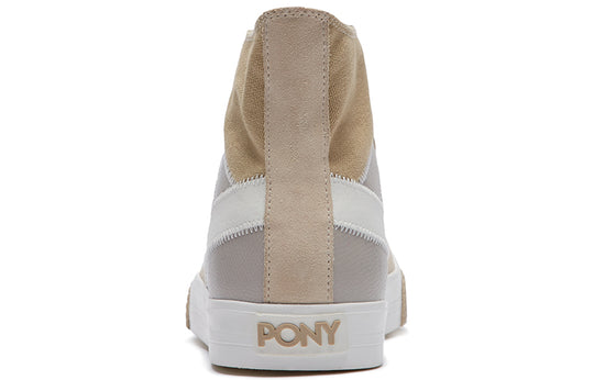 (WMNS) PONY Casual Canvas Shoes Beige/Grey 01W1SH06LG