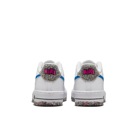 (GS) Nike Air Force 1 LV8 Next Nature Crater 'White Light Photo Blue' DR3098-100