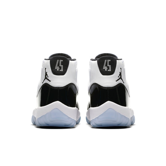 Air Jordan 11 Retro 'Concord' 2018 378037-100 Retro Basketball Shoes  -  KICKS CREW
