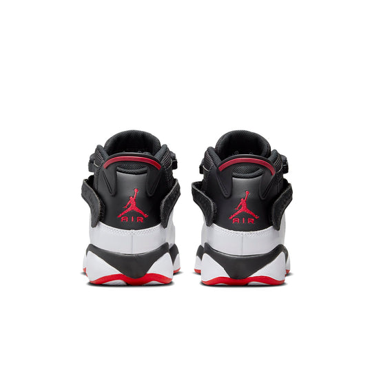(GS) Air Jordan 6 Rings 'Black Varsity Red' 323419-067