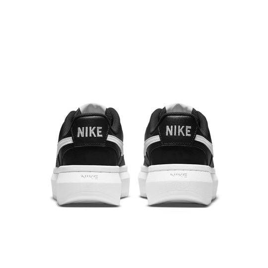 (WMNS) Nike Court Vision Alta 'Black White' DM0113-002 - KICKS CREW