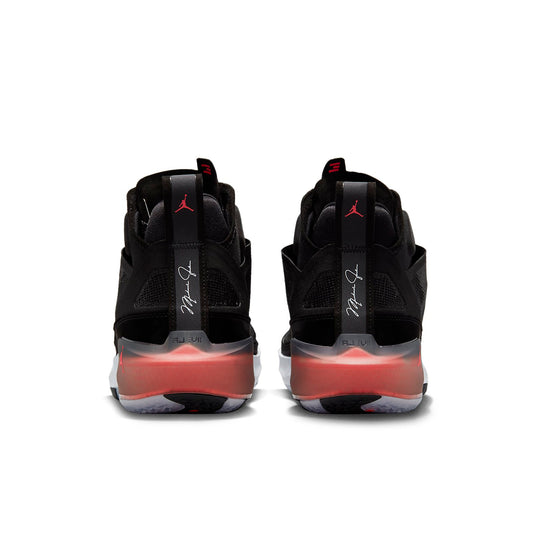 Air Jordan XXXVII Basketball Shoes 'Black Hot Punch' DD6958-091