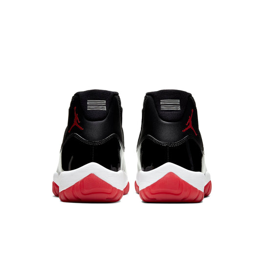 Air Jordan 11 Retro 'Bred' 2019 378037-061 Retro Basketball Shoes  -  KICKS CREW