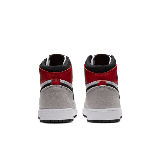 (GS) Air Jordan 1 Retro High OG 'Smoke Grey' 575441-126 Air Jordan 37 Low White Black Siren Red Shorts  -  KICKS CREW