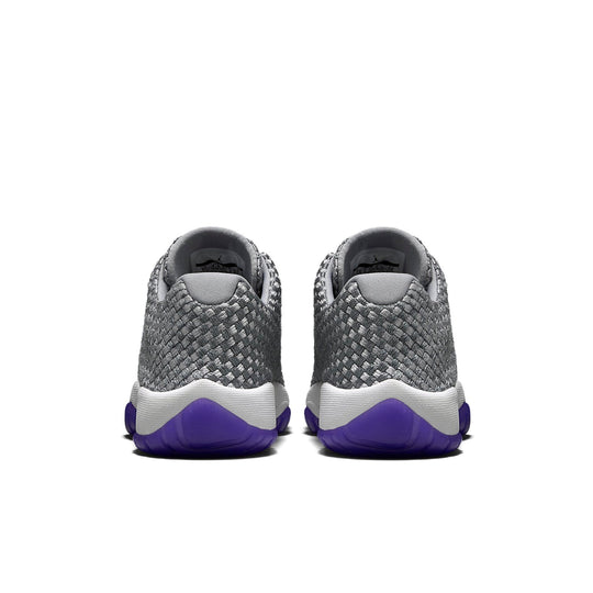 (GS) Air Jordan Future Low 'Wolf Grey Court Purple' 724814-039