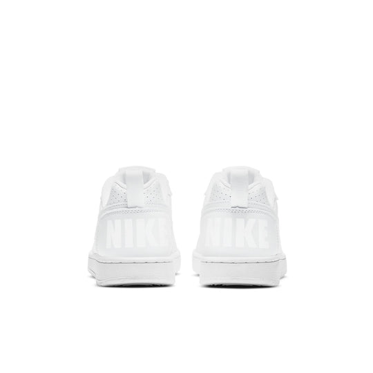(GS) Nike Court Borough Low 'All White' AV3171-100