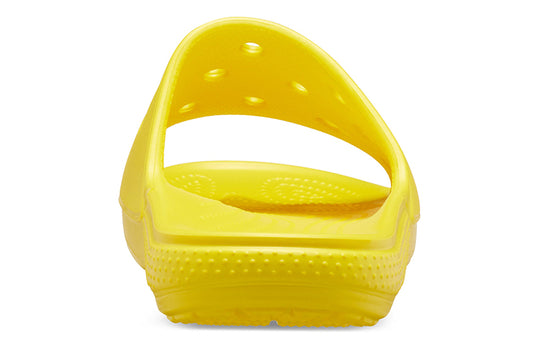 Crocs Cozy Non-Slip Sports Slippers Unisex Yellow 206121-7C1