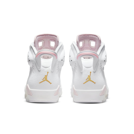 (WMNS) Air Jordan 6 Retro 'Gold Hoops' DH9696-100 Retro Basketball Shoes  -  KICKS CREW
