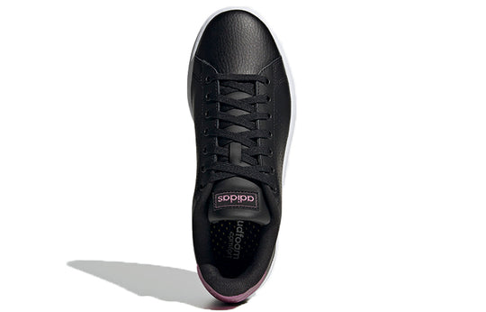 (WMNS) adidas neo Advantage Black/Purple FW0966